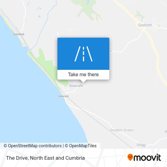 The Drive map