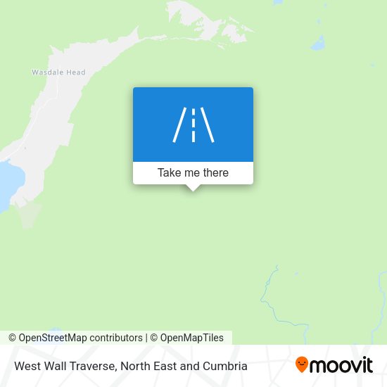 West Wall Traverse map