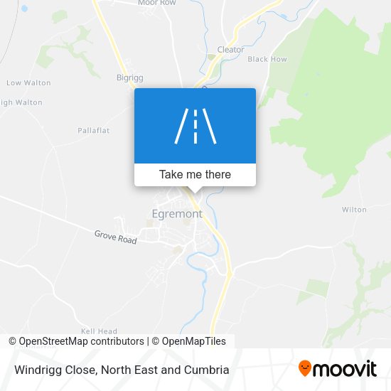 Windrigg Close map