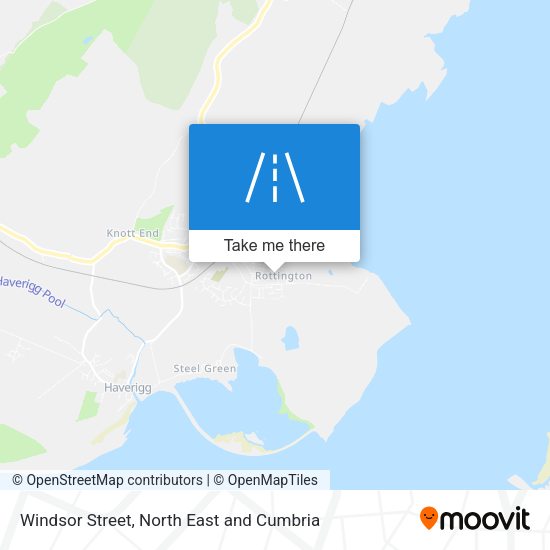 Windsor Street map