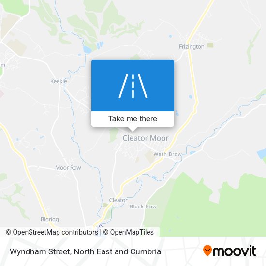 Wyndham Street map