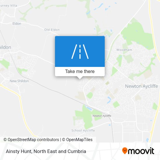 Ainsty Hunt map
