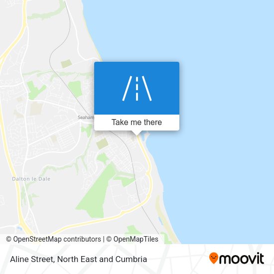 Aline Street map
