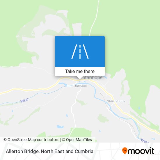 Allerton Bridge map