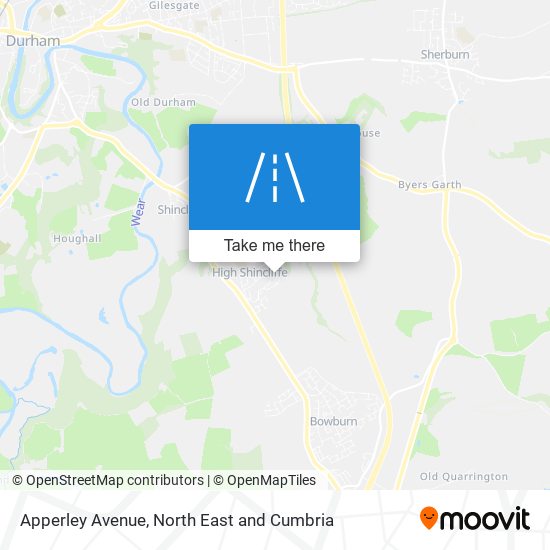Apperley Avenue map