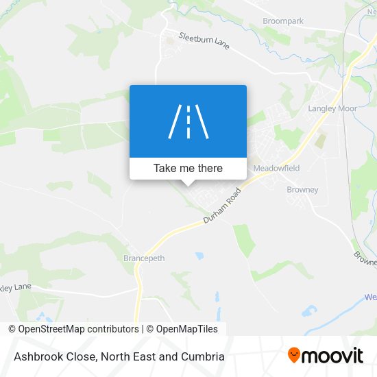 Ashbrook Close map