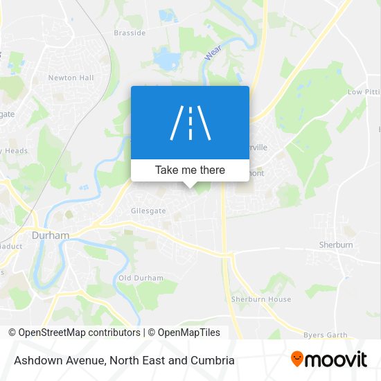 Ashdown Avenue map