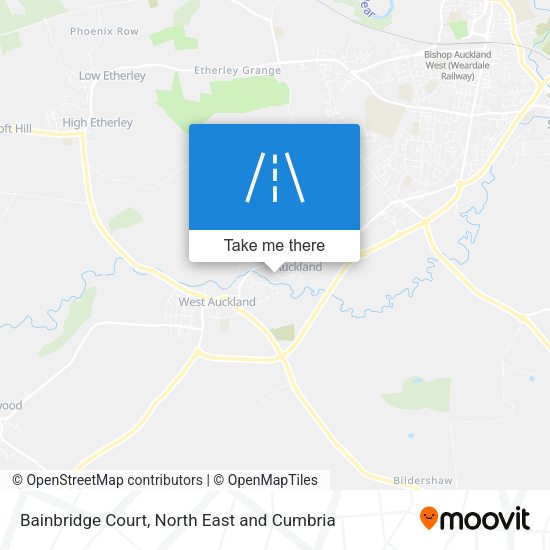 Bainbridge Court map