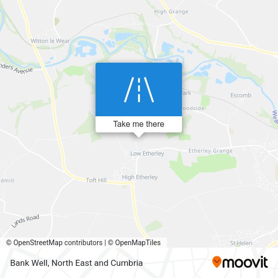 Bank Well map
