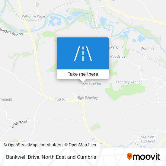 Bankwell Drive map