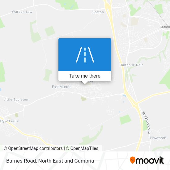 Barnes Road map
