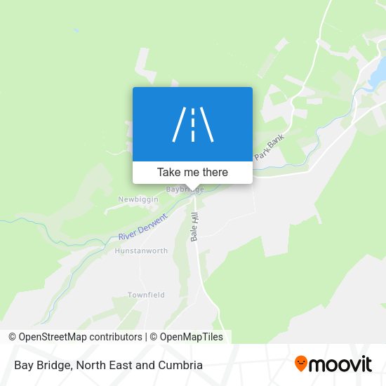Bay Bridge map