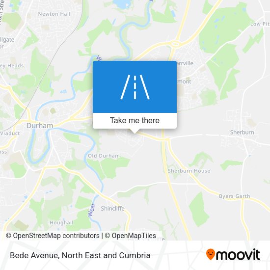 Bede Avenue map