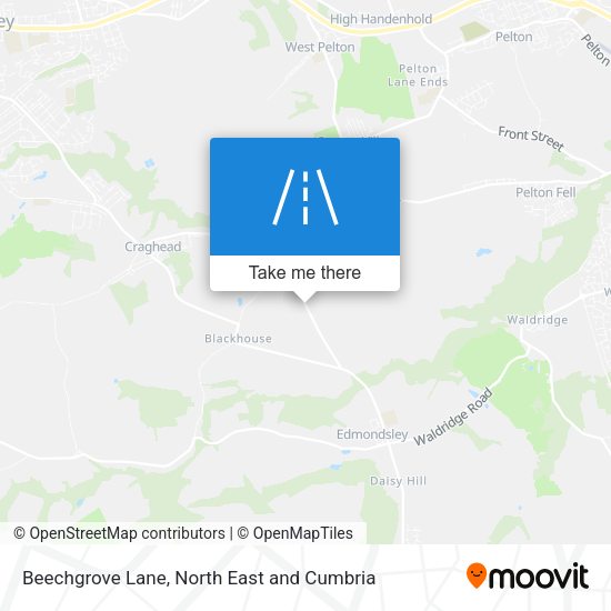 Beechgrove Lane map