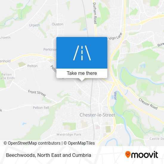 Beechwoods map
