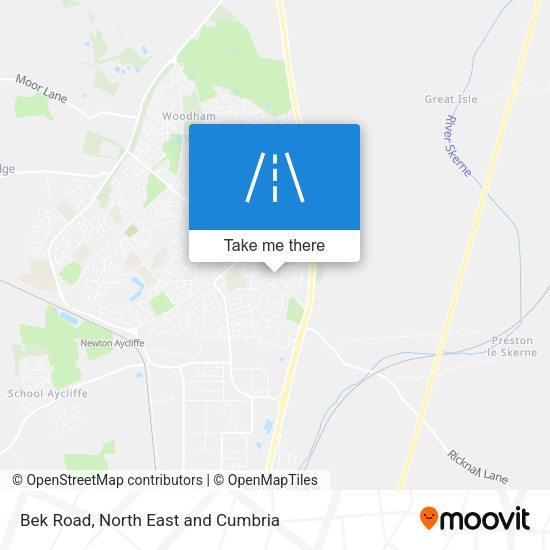 Bek Road map