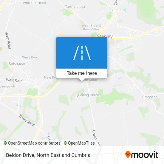 Beldon Drive map
