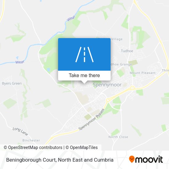 Beningborough Court map