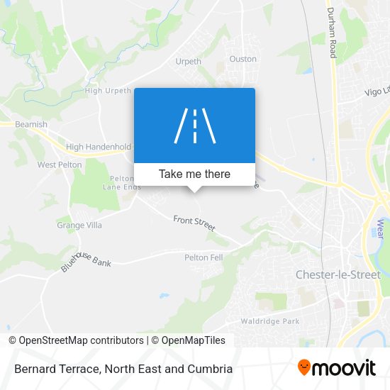 Bernard Terrace map