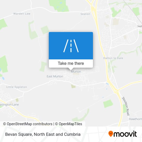 Bevan Square map