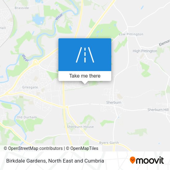 Birkdale Gardens map