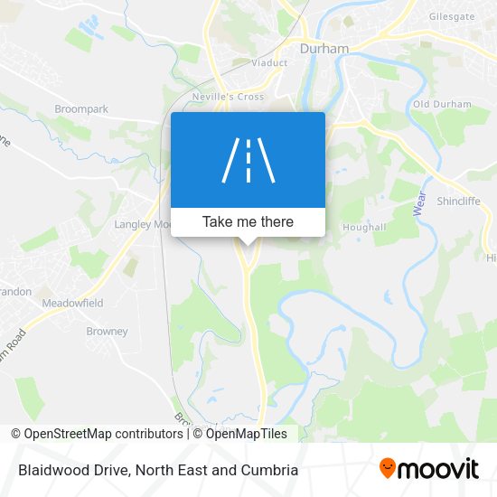 Blaidwood Drive map