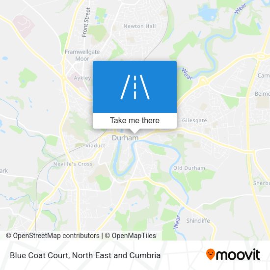 Blue Coat Court map