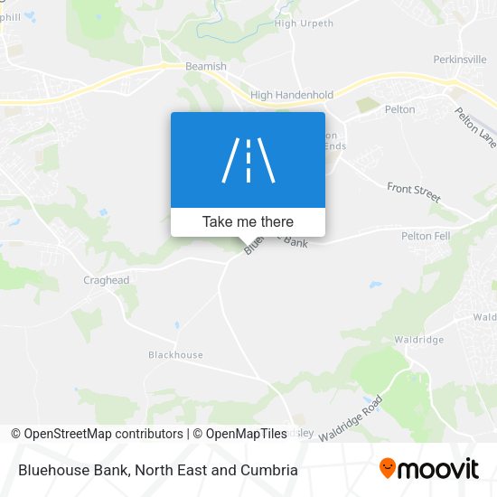 Bluehouse Bank map