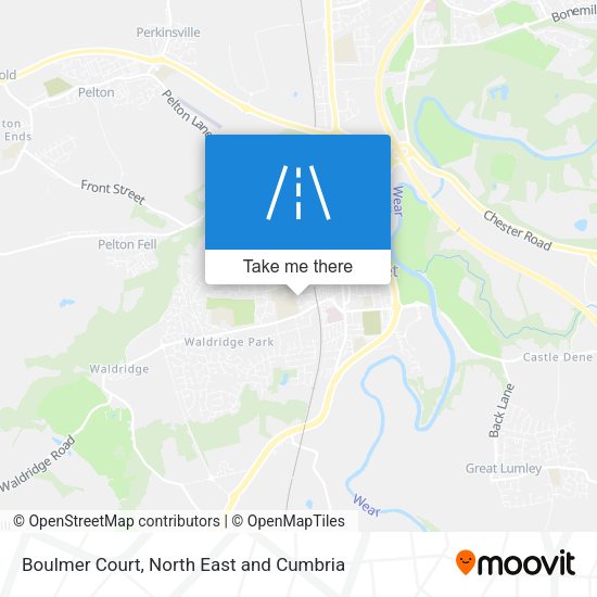 Boulmer Court map