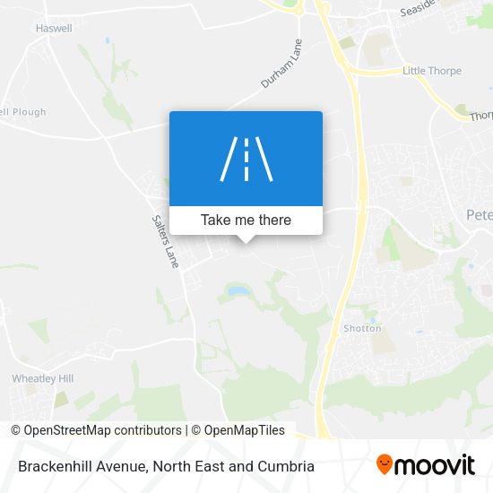Brackenhill Avenue map