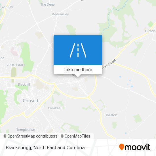 Brackenrigg map