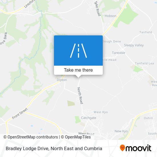 Bradley Lodge Drive map