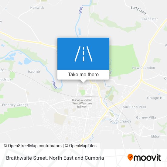 Braithwaite Street map