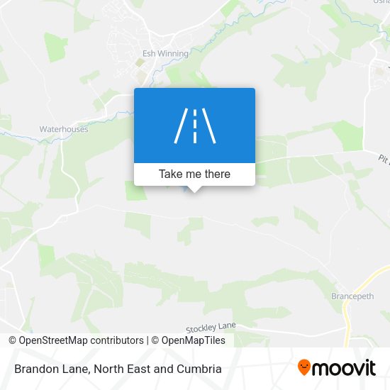 Brandon Lane map