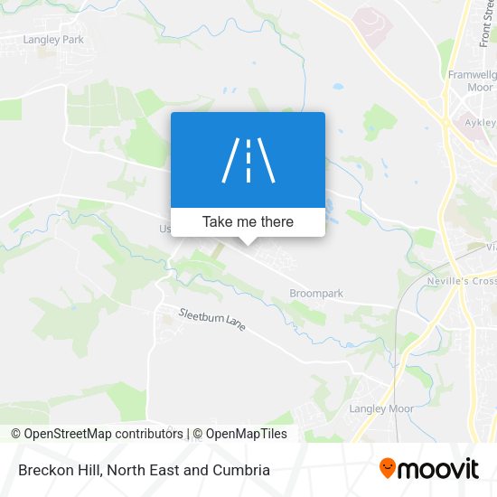Breckon Hill map