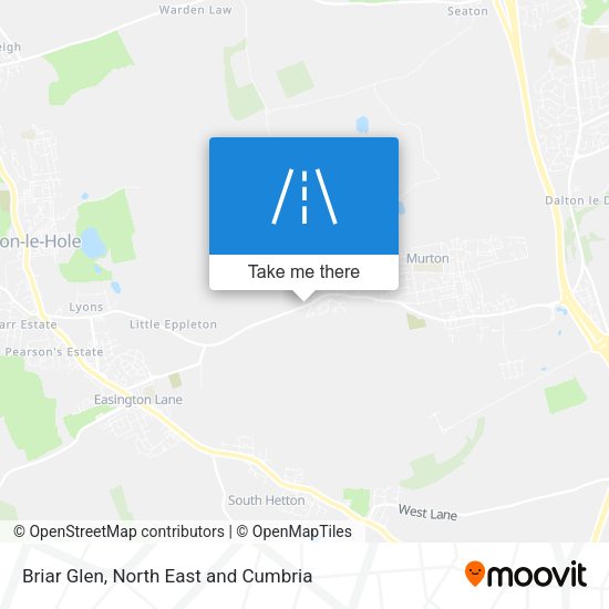 Briar Glen map
