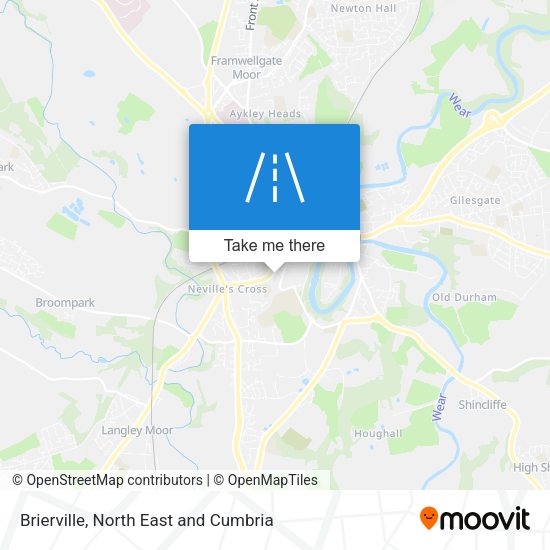 Brierville map