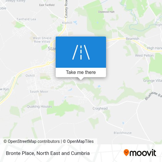 Bronte Place map