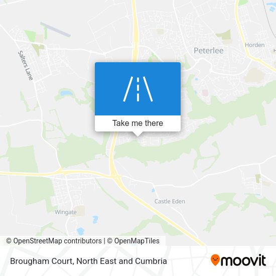 Brougham Court map