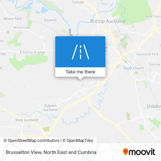 Brusselton View map