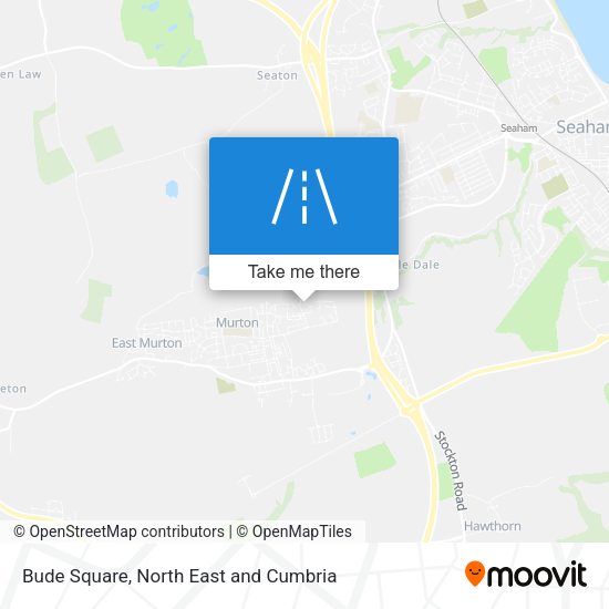 Bude Square map