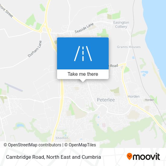 Cambridge Road map
