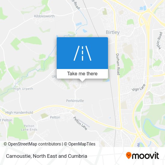 Carnoustie map