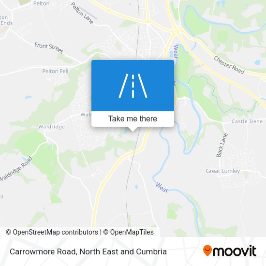 Carrowmore Road map