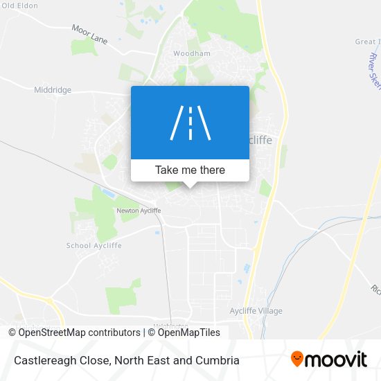 Castlereagh Close map