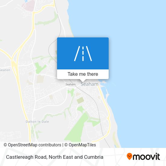 Castlereagh Road map