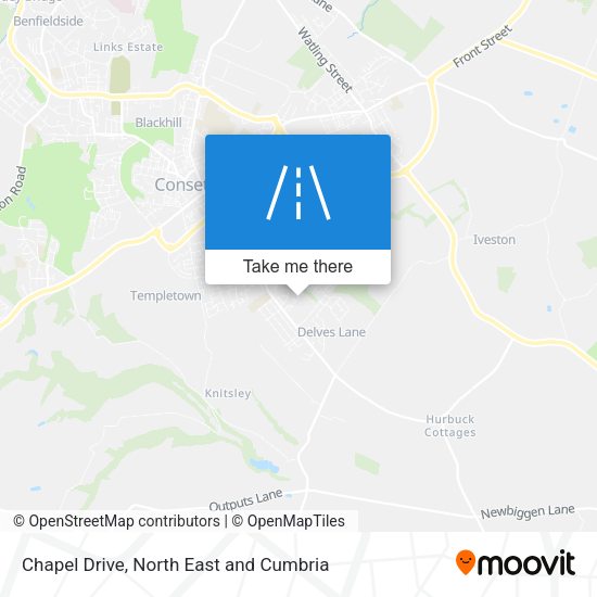 Chapel Drive map