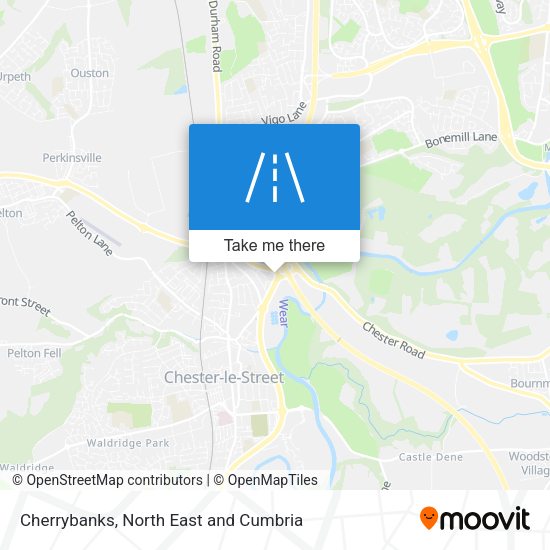 Cherrybanks map