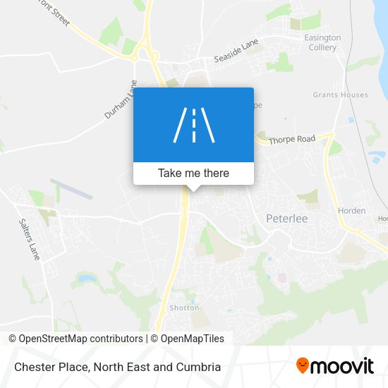 Chester Place map