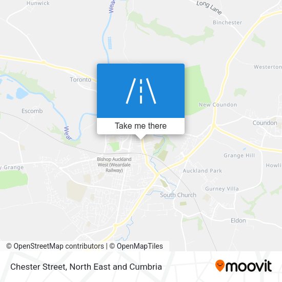 Chester Street map